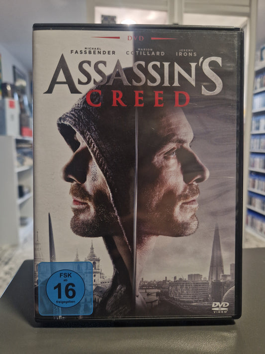Assassin's Creed Michael Fassbender Jeremy Irons DVD