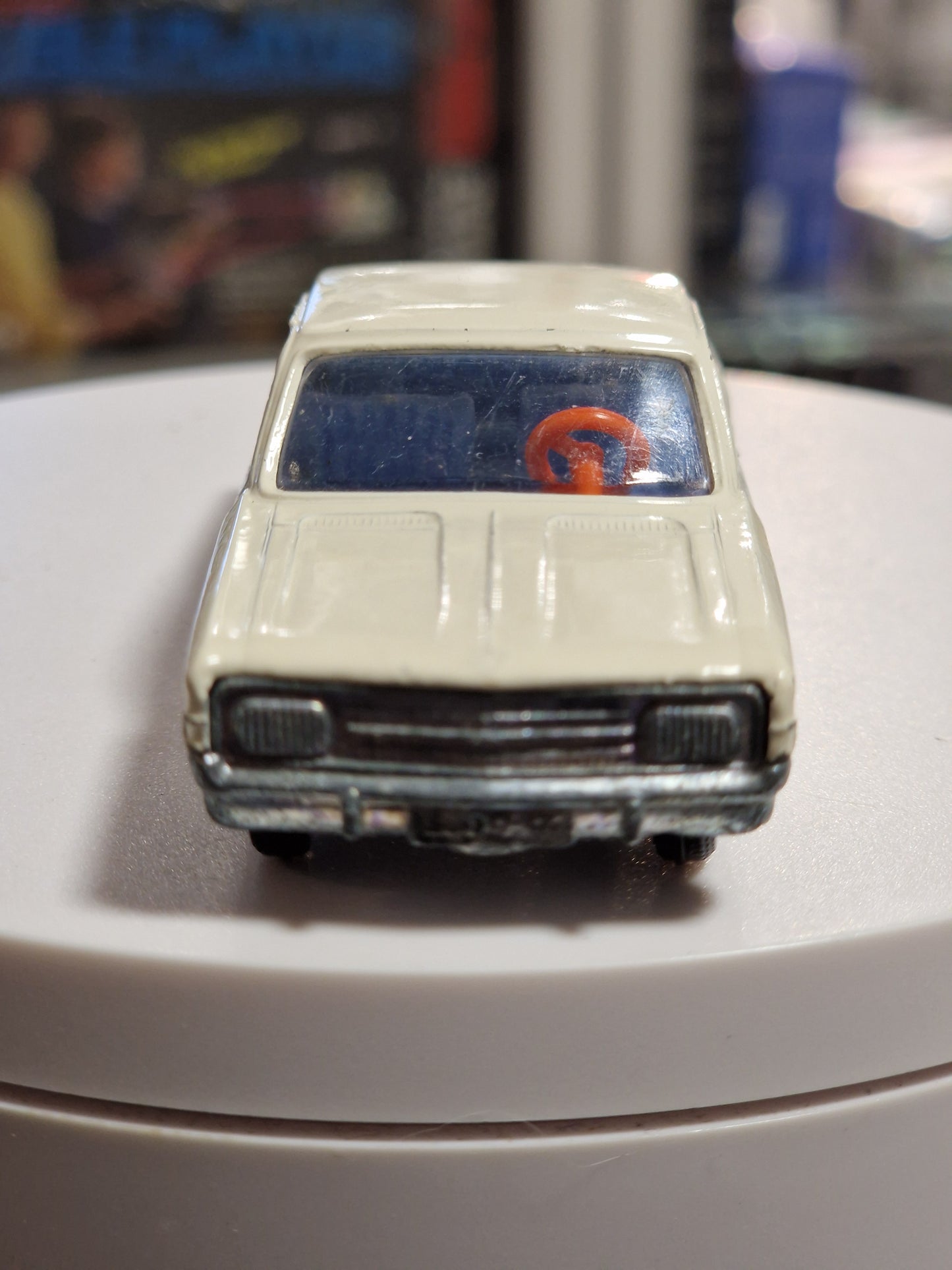 Siku V 271 Opel Rekord Coupé – Vintage Modellauto Made in Germany – Weiß mit blauer Innenausstattung