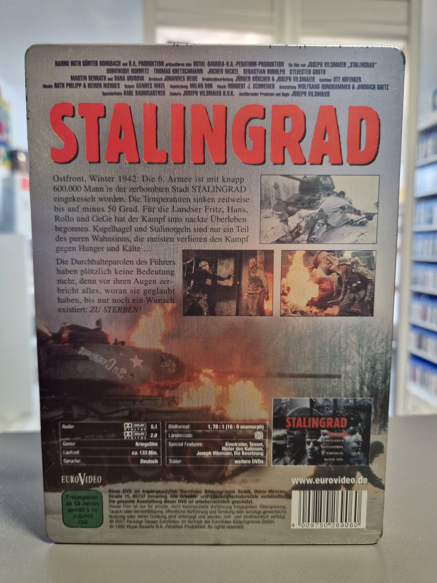 Stalingrad - Bis zum letzten Mann... - Steelbook DVD
