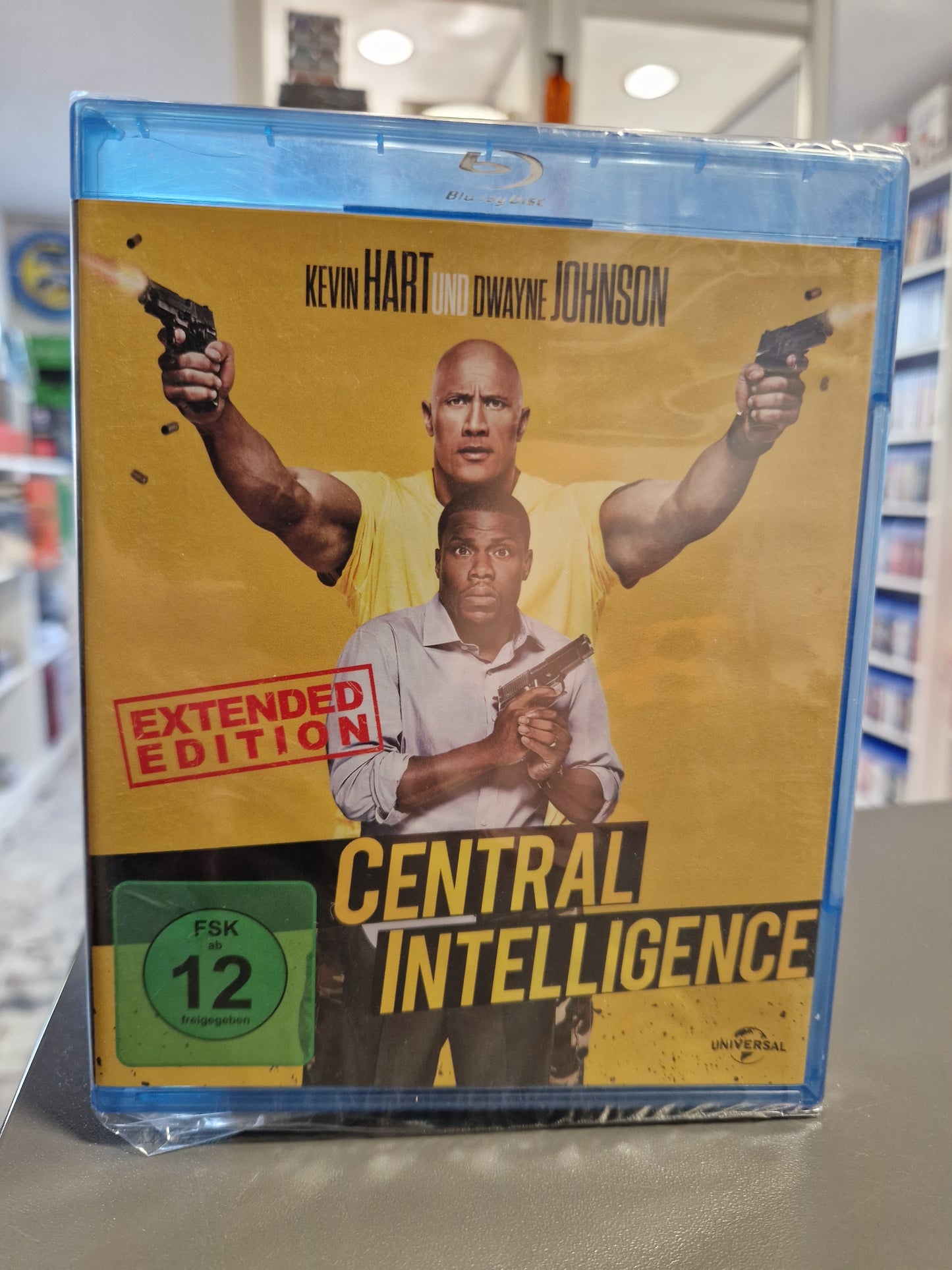 Central Intelligence Blu-ray Dwayne Johnson NEU