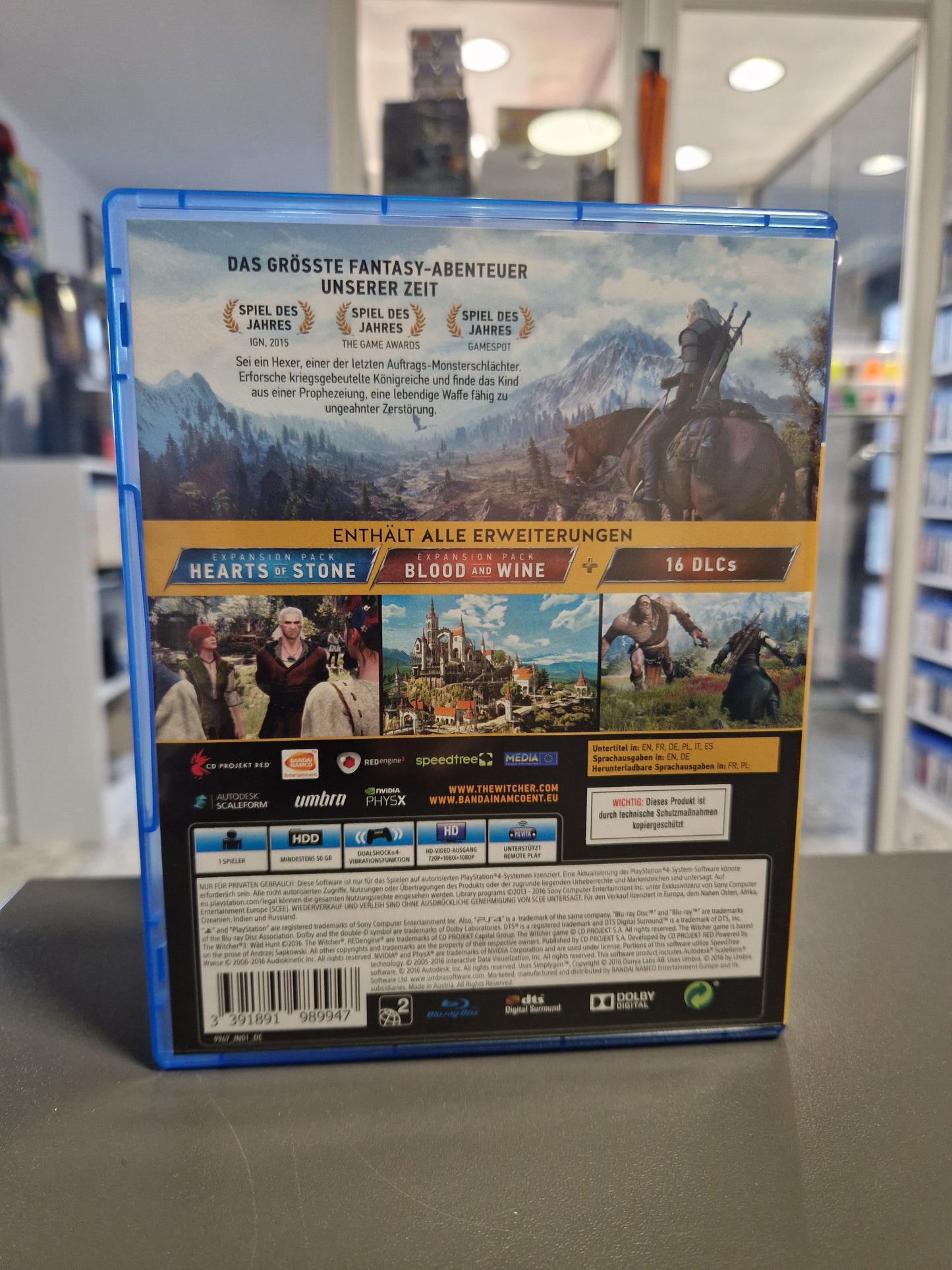 The Witcher 3: Wild Hunt - Game of the Year Edition Playstation 4