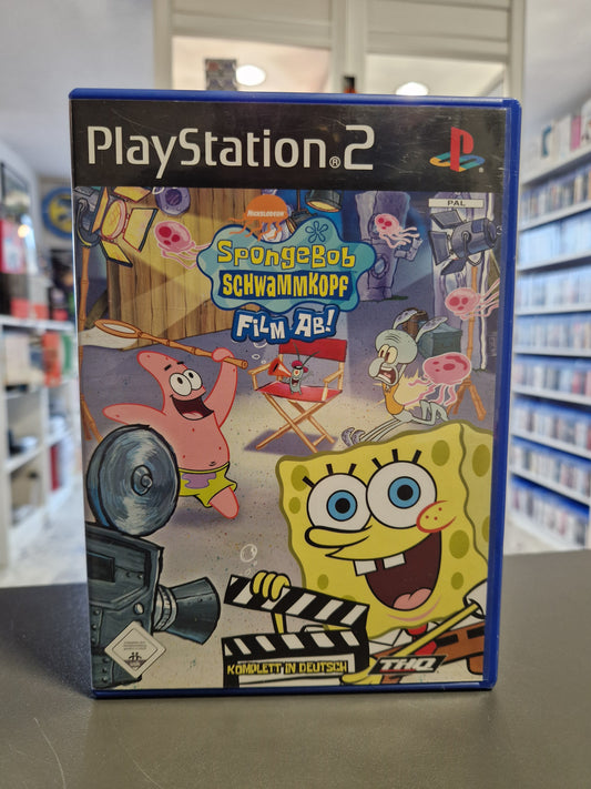 SpongeBob Schwammkopf: Film ab! (PS2) | PlayStation 2 Klassiker | Gepflegter Zustand