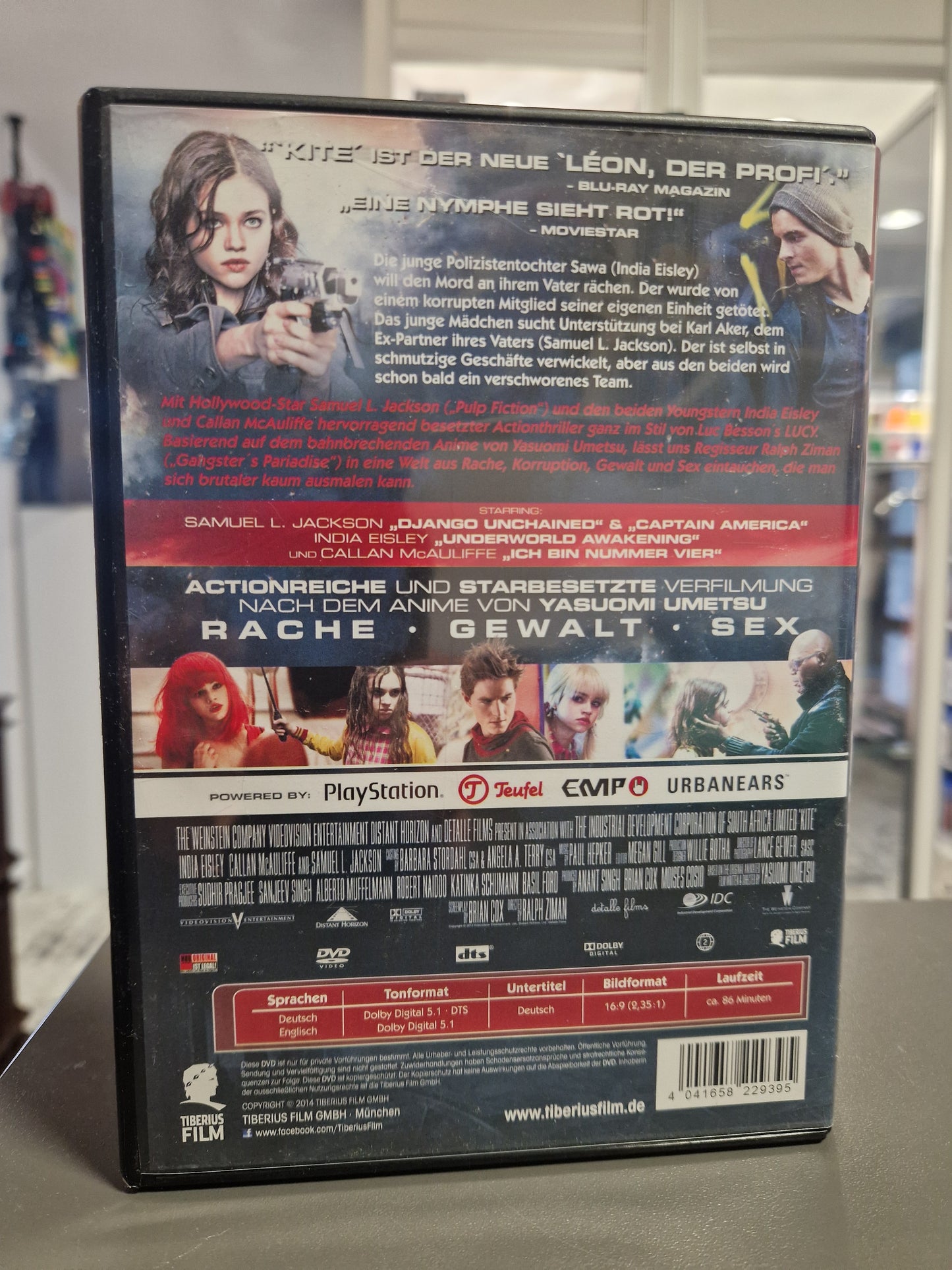 Kite - Engel der Rache Uncut Edition DVD - Samuel L. Jackson