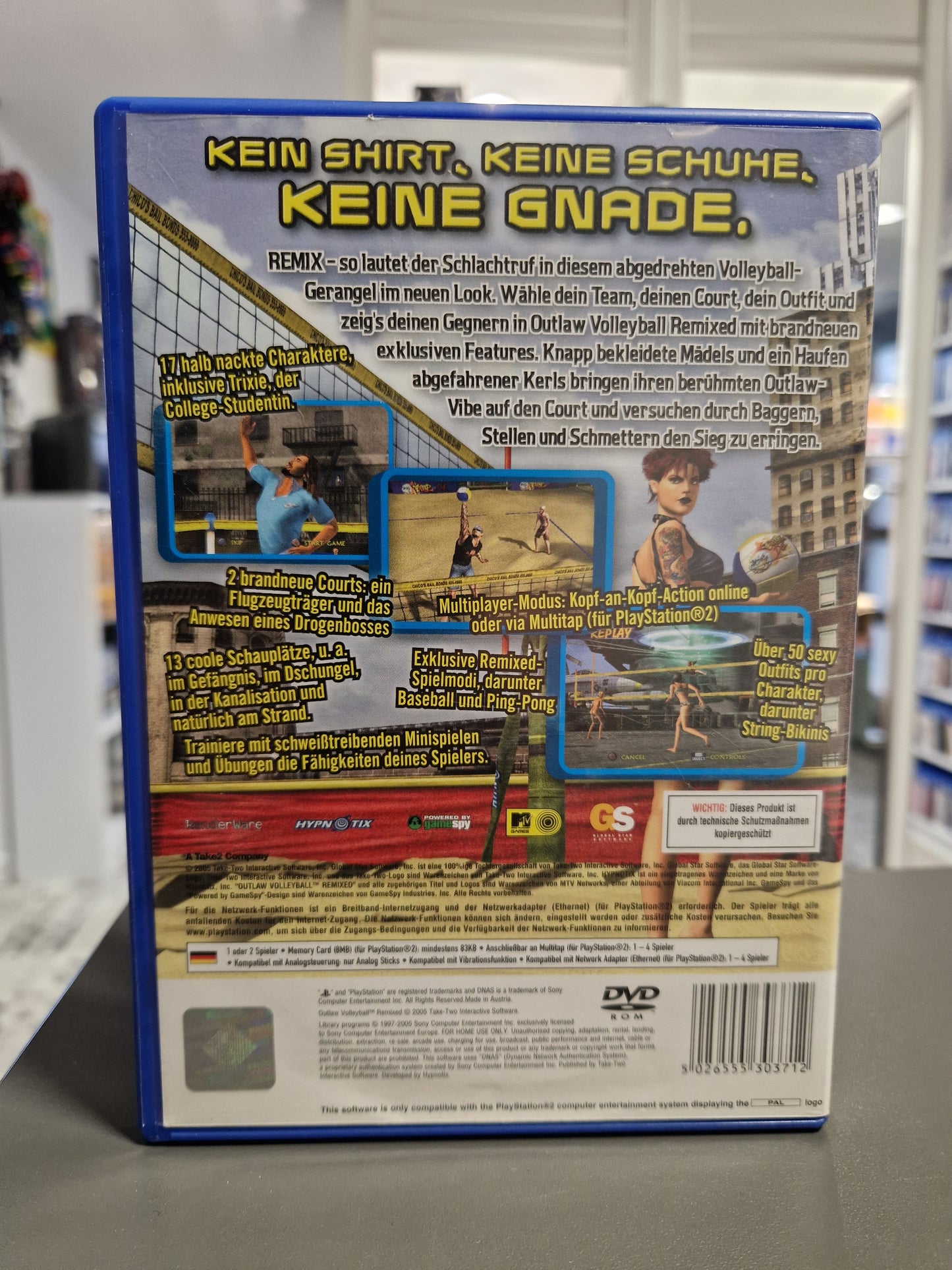 Outlaw Volleyball Remixed [PS2] Playstation 2 – Arcade-Klassiker | Top Zustand & Kratzerfrei