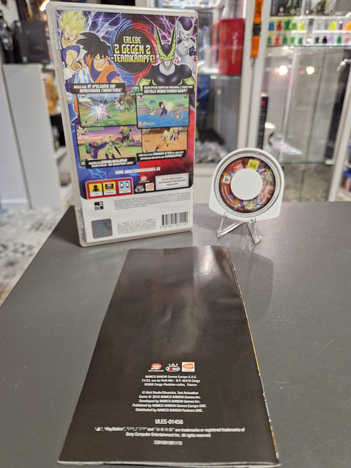 Dragon Ball Z: Tenkaichi Tag Team (PSP) | Sony PlayStation Portable – Komplett mit Anleitung (CIB)