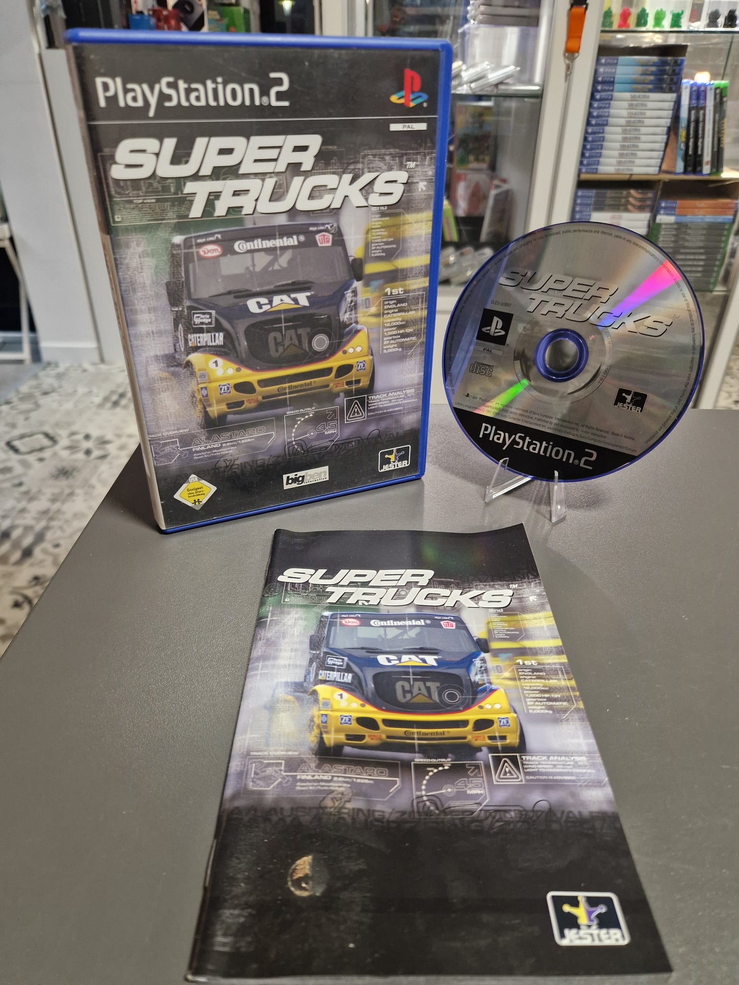 Super Trucks [PS2] Playstation 2 – Massive Truck-Action | Top Zustand & Kratzerfrei