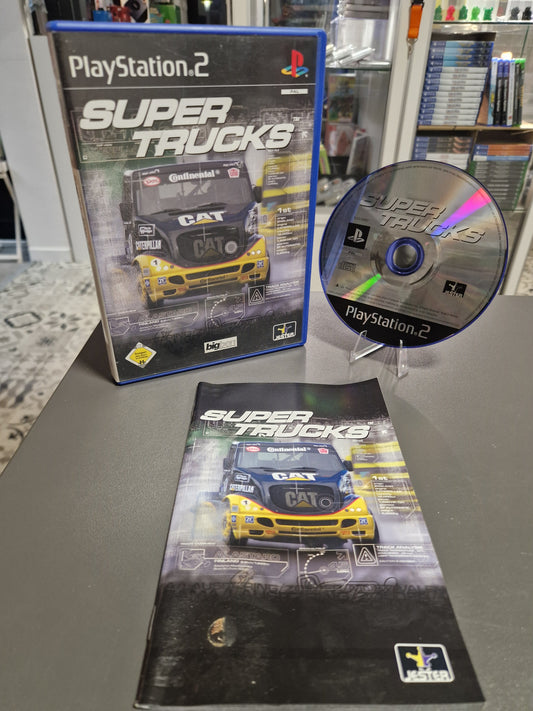 Super Trucks [PS2] Playstation 2 – Massive Truck-Action | Top Zustand & Kratzerfrei