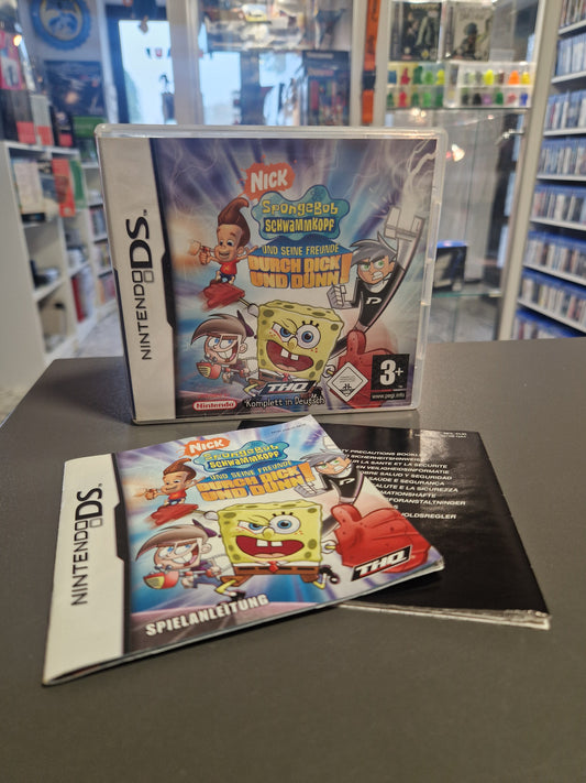 SpongeBob und Freunde: Durch dick und dünn! (Nintendo DS) | CIB | Komplett mit Anleitung