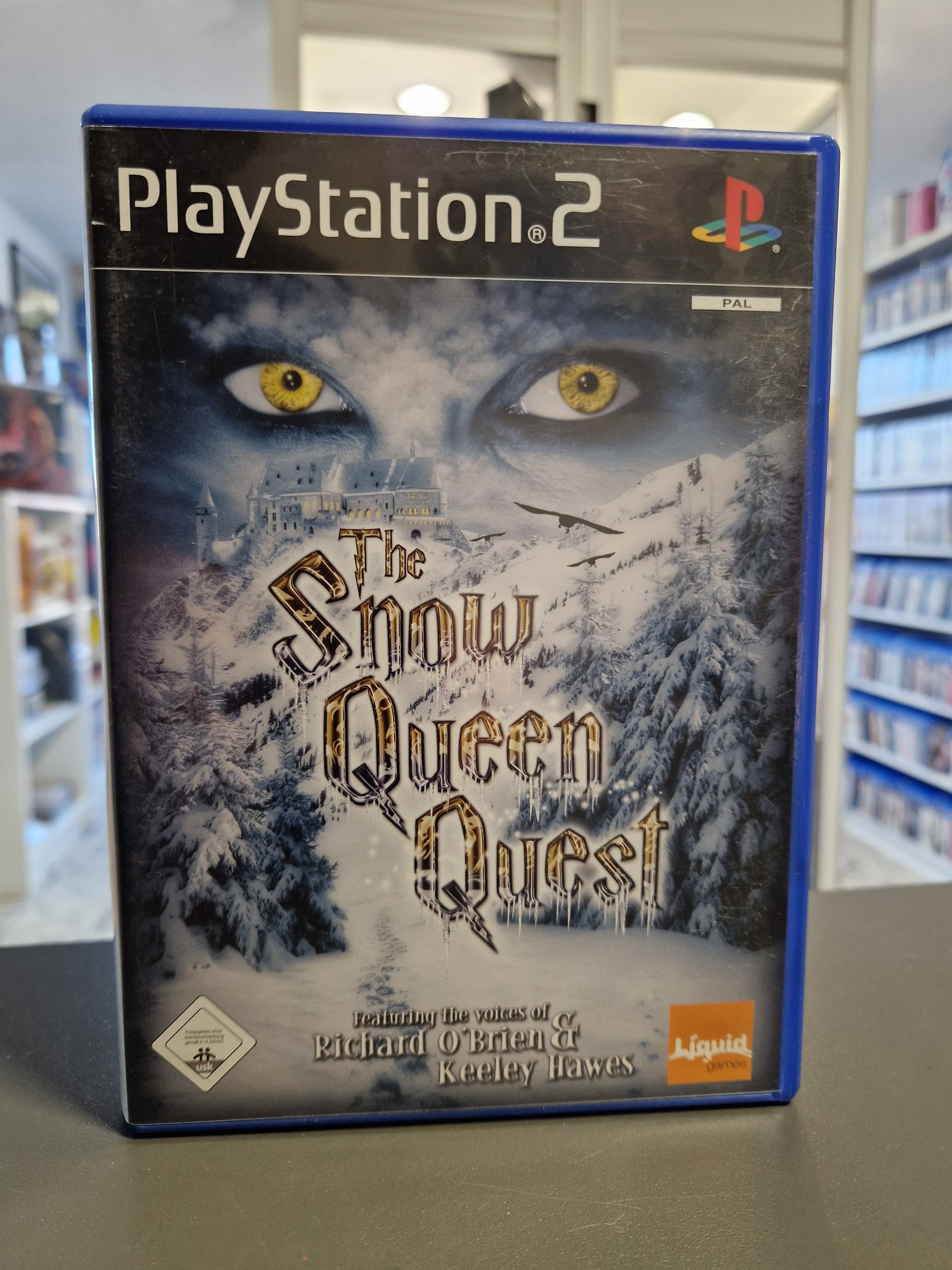 The Snow Queen Quest PS2 Spiel mit Anleitung, CD mit leichten Gebrauchsspuren, Memory Lane Retro-Shop Rhauderfehn