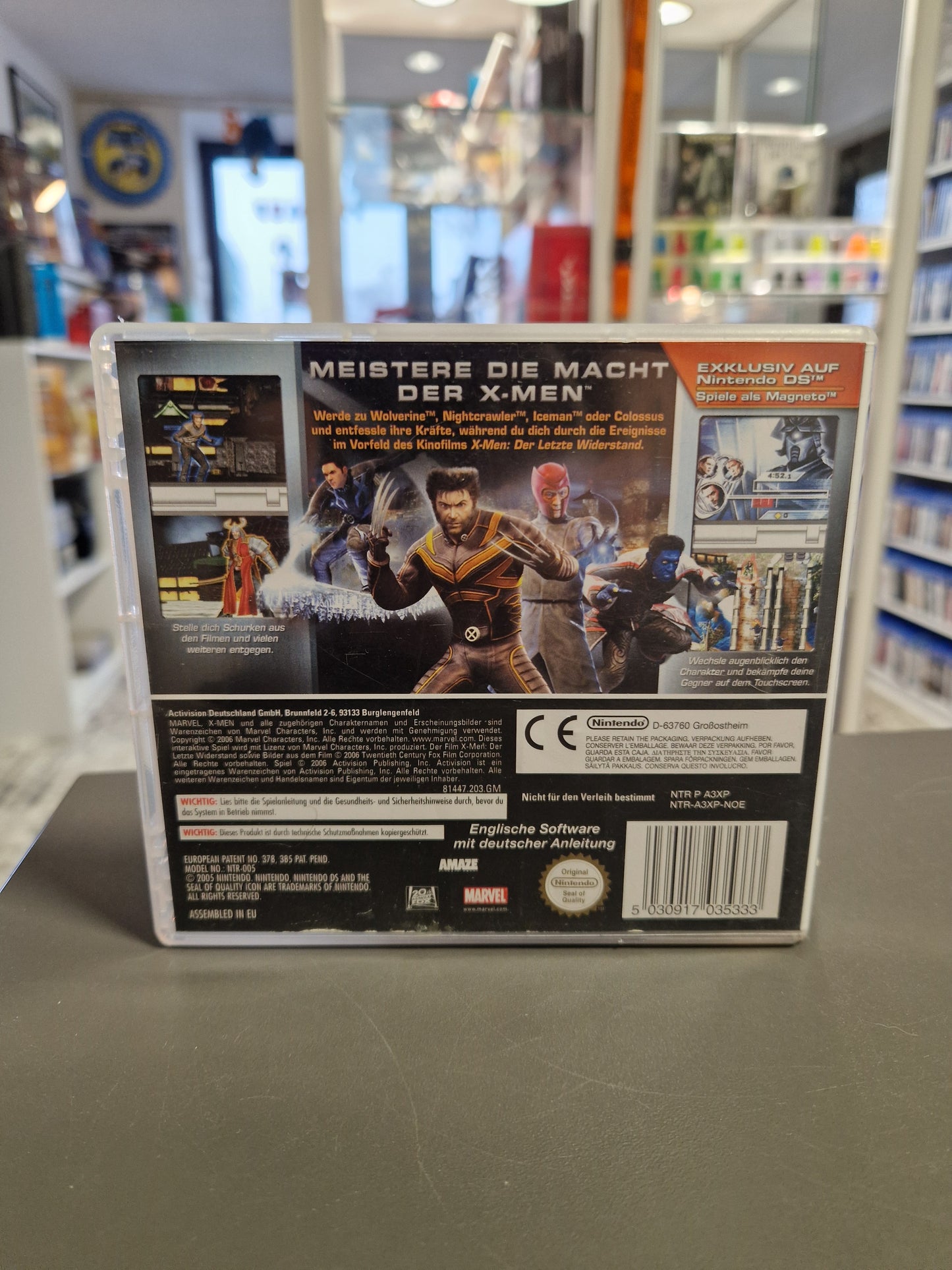 X-Men: Das offizielle Spiel (Nintendo DS) | Marvel Action | Geprüft