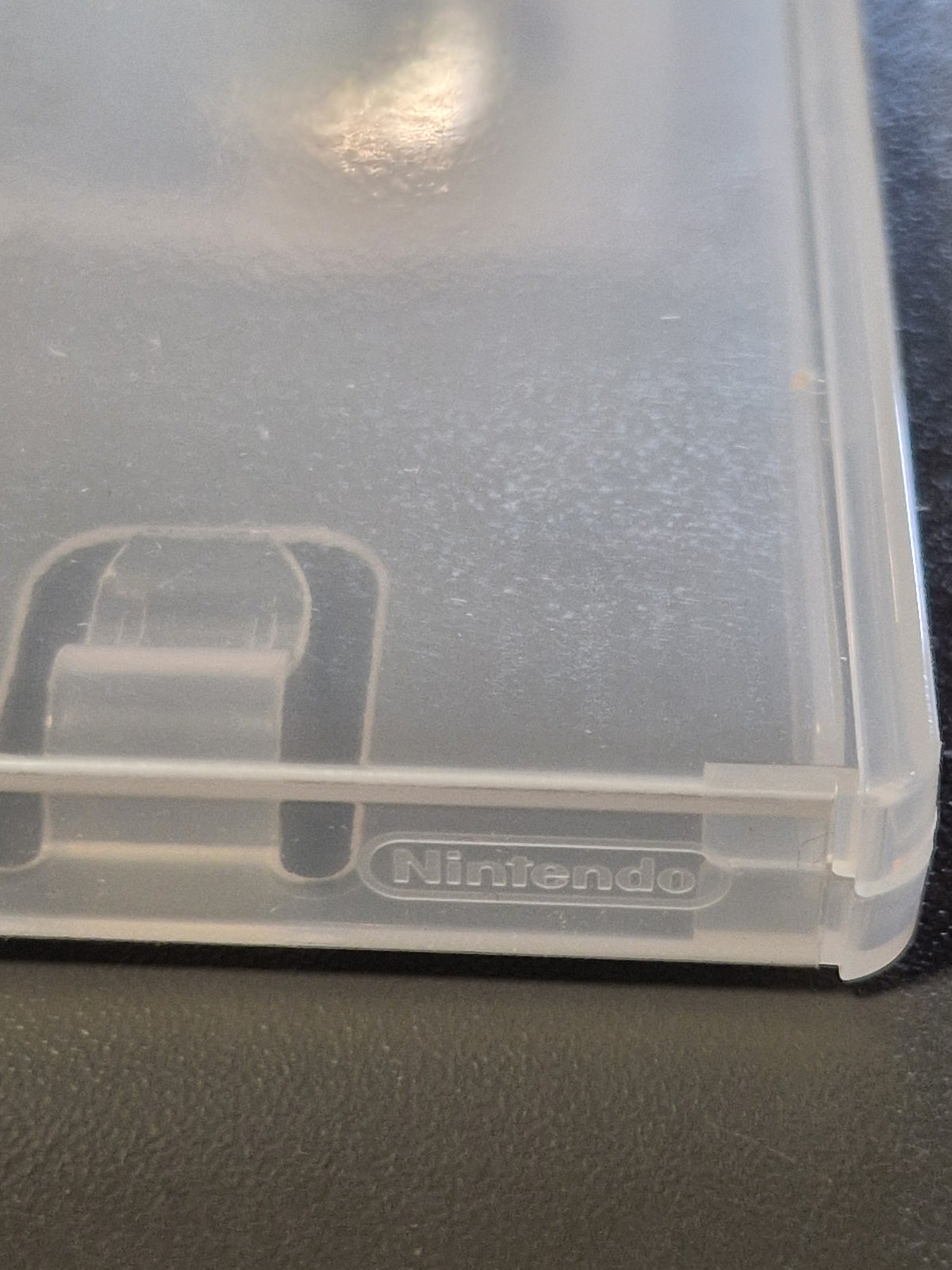 Detailaufnahme der Nintendo Switch Ersatzhülle.