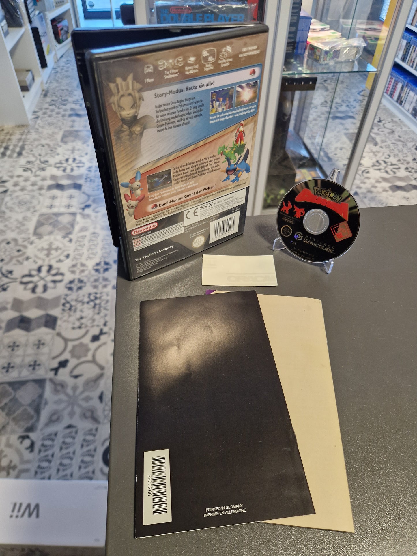Pokémon Colosseum Nintendo GameCube) | CIB | Inkl. Original-Aufkleber | Geprüft