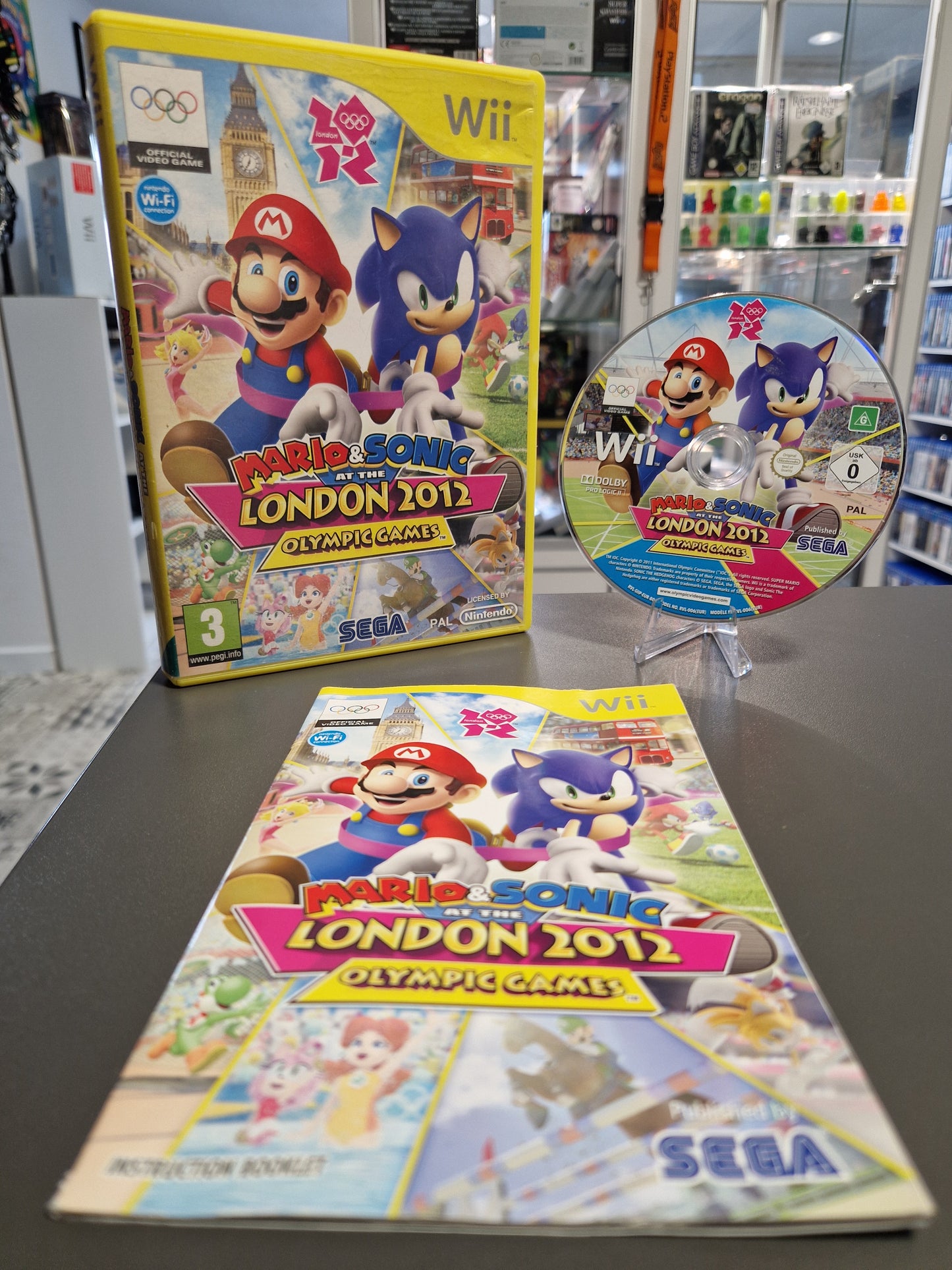Mario & Sonic bei den Olympischen Spielen London 2012 Nintendo Wii