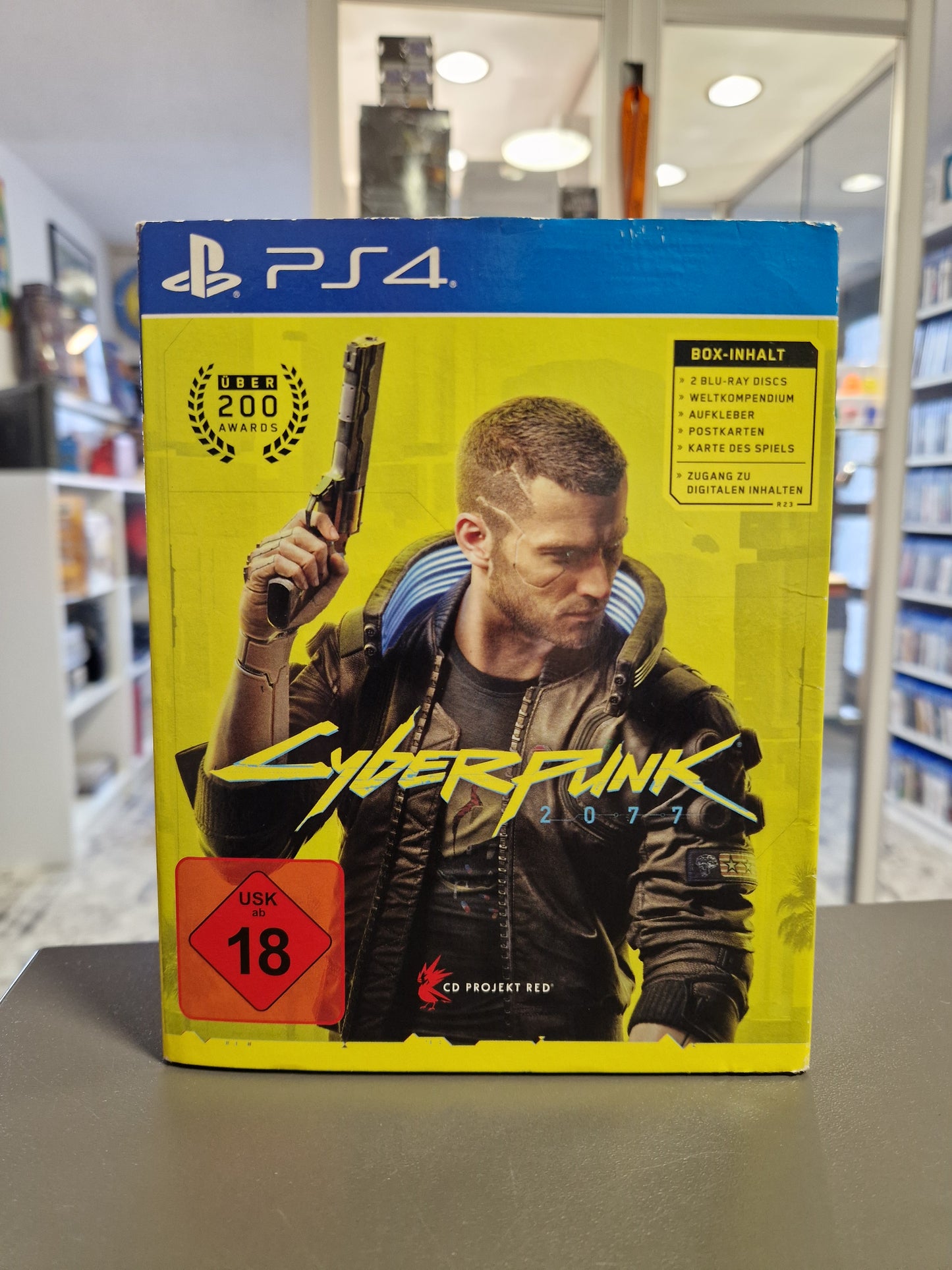 Cyberpunk 2077 (PS4) – CIB | Wie neu & Kratzerfrei | Inkl. PS5-Upgrade