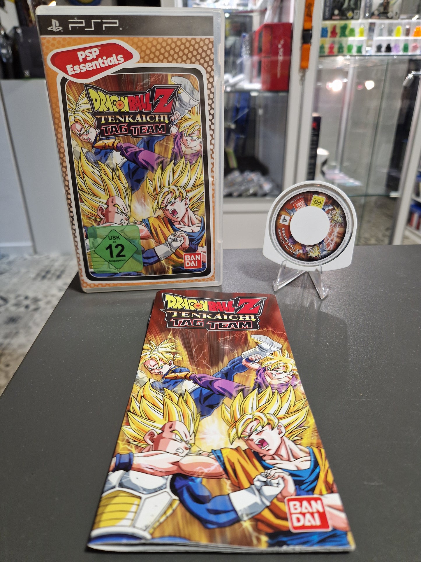 Dragon Ball Z: Tenkaichi Tag Team (PSP) | Sony PlayStation Portable – Komplett mit Anleitung (CIB)
