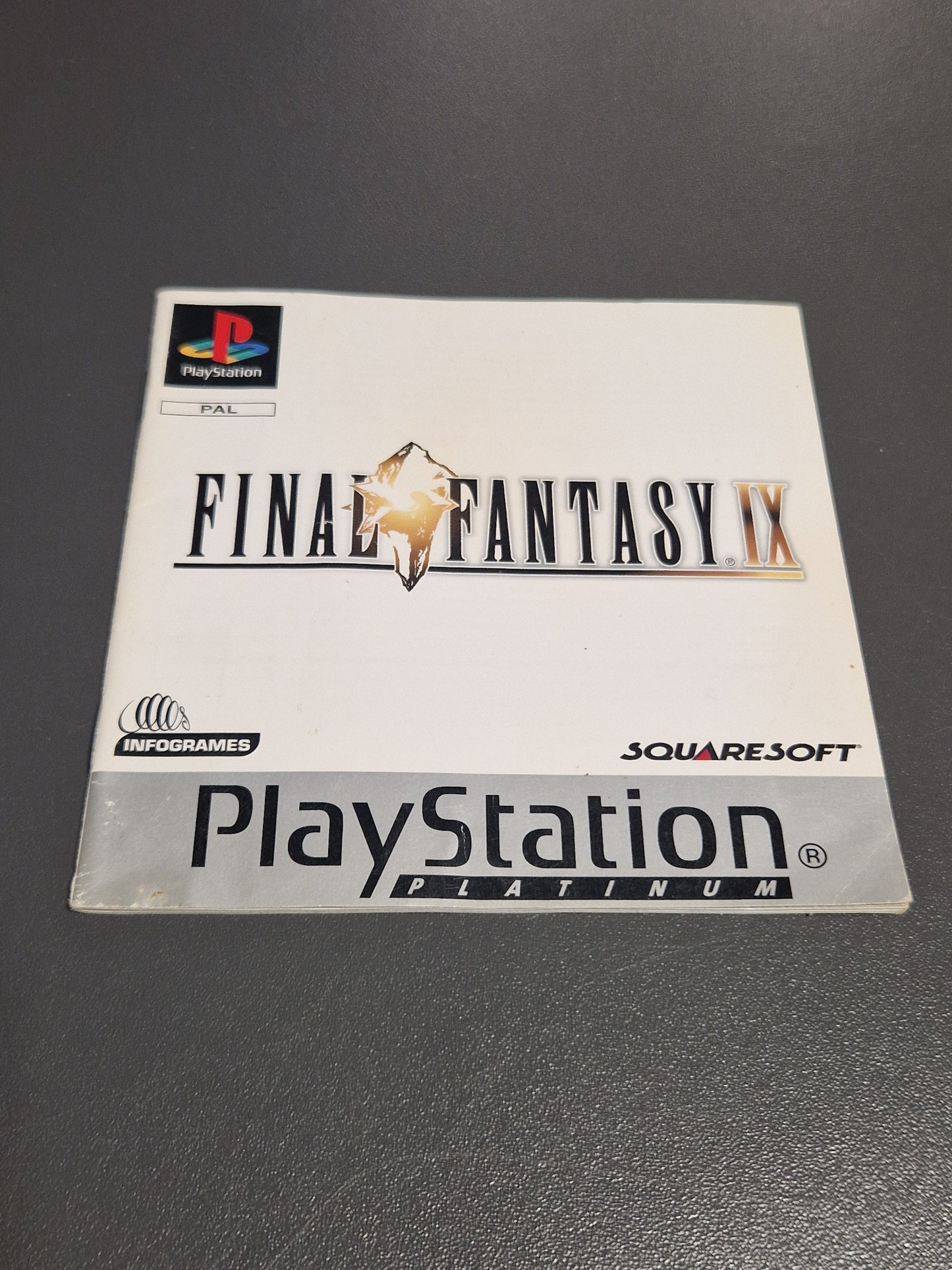 Final Fantasy IX Sony Playstation 1 PS1 Anleitung