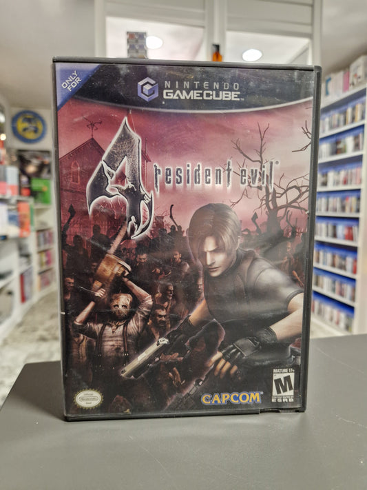 Resident Evil 4 GC Nintendo GameCube Import USA