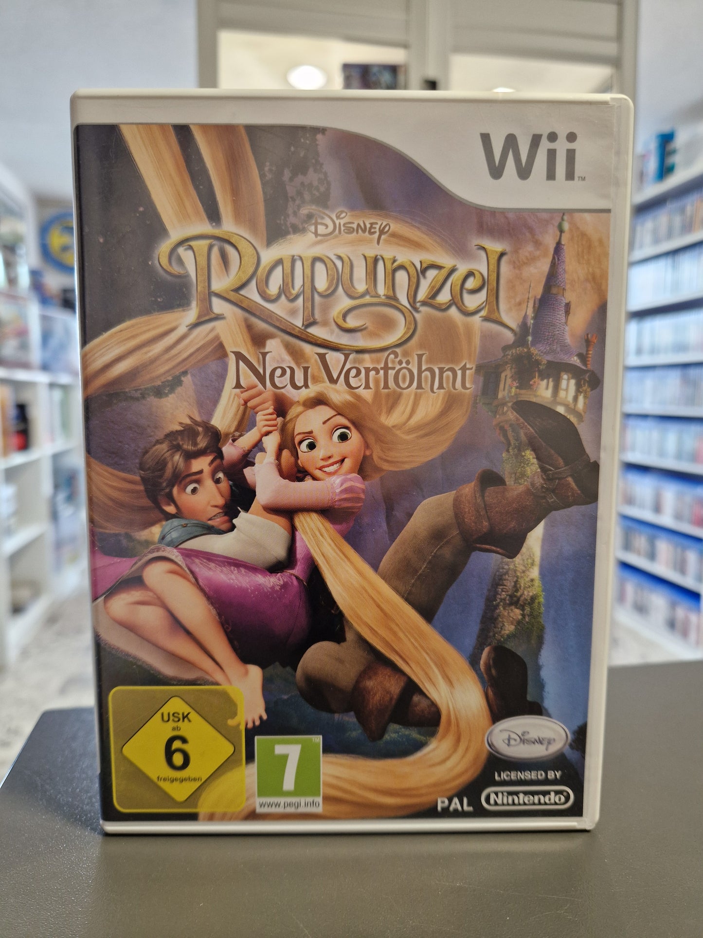 Disney Rapunzel – Neu verföhnt Nintendo Wii | Familien-Abenteuer | Inkl. Anleitung | Memory Lane