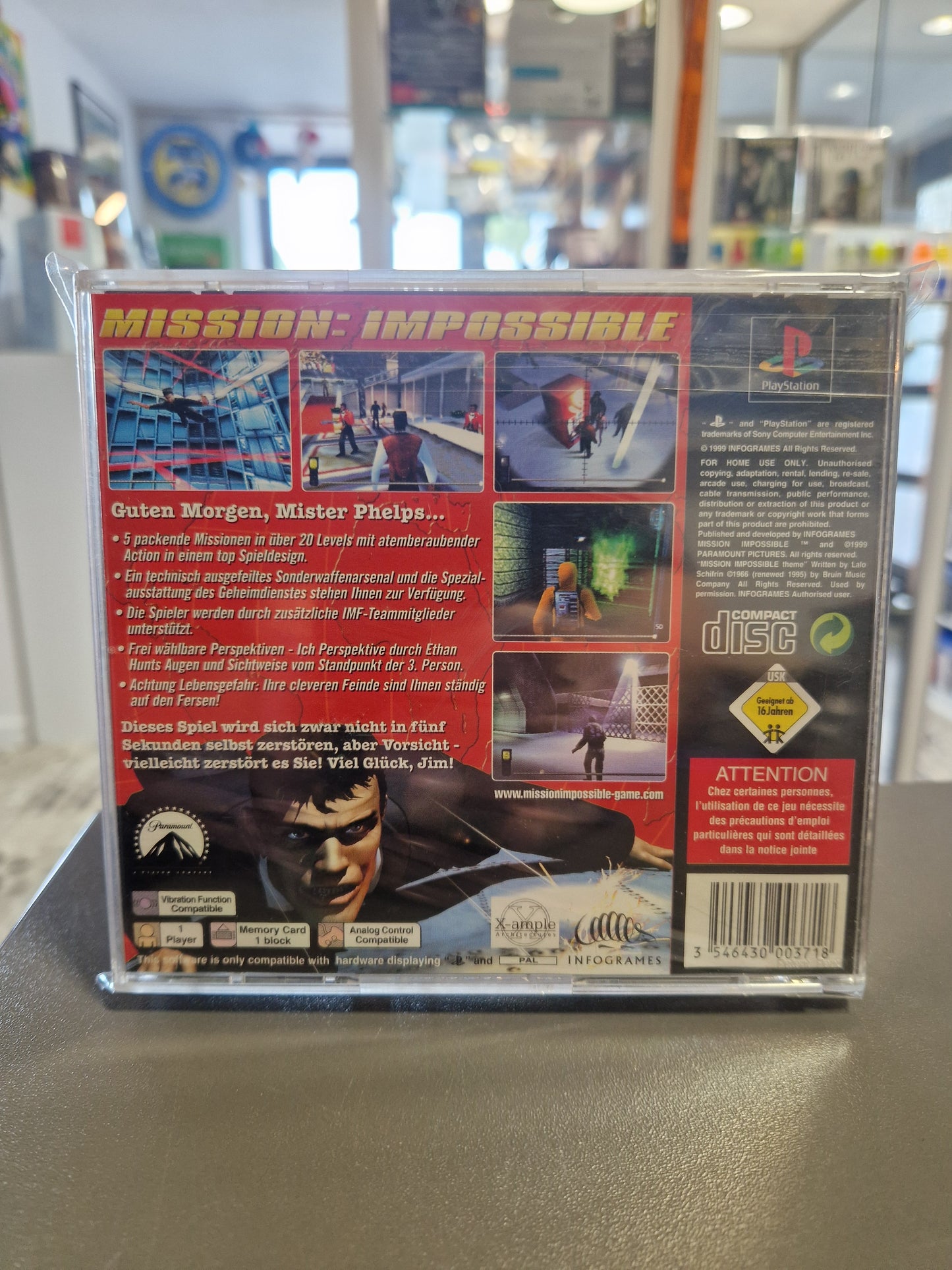 Mission: Impossible - Sony Playstation 1