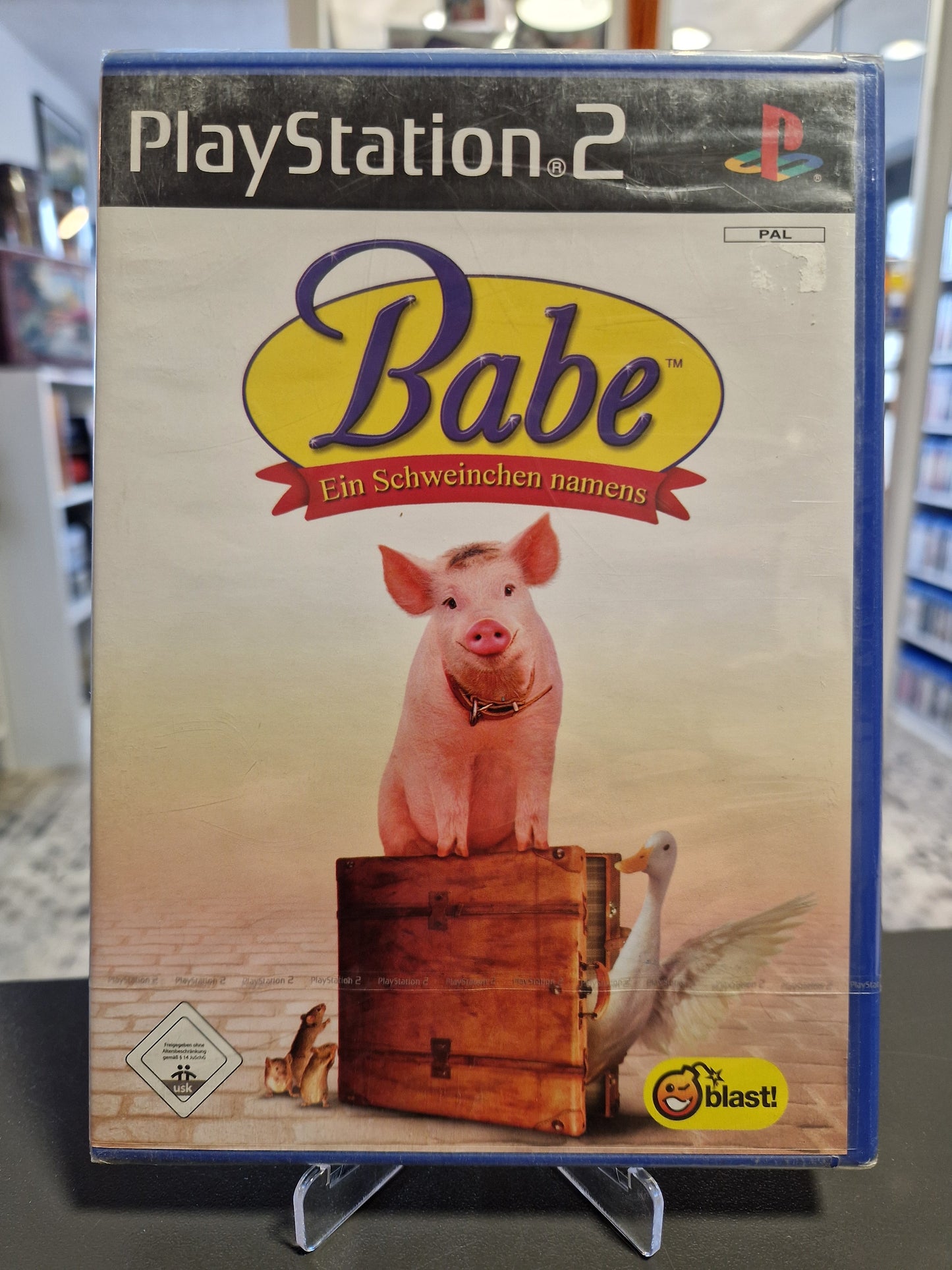 Babe Ein Schweinchen namens PS2 | Playstation 2 | NEU & OVP | SEALED | Sammlerstück | Blast! | Memory Lane