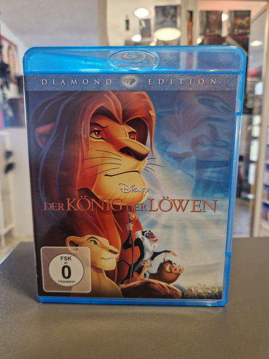Vorderseite der Blu-ray Hülle von Der König der Löwen Diamond Edition.