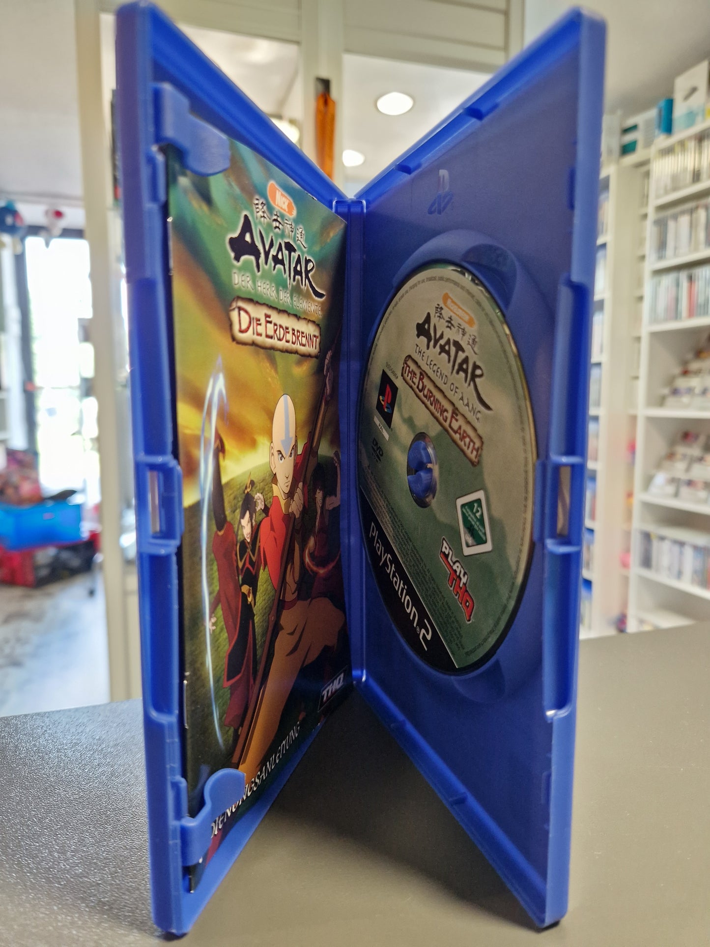 Avatar : der Herr der Elemente - Die Erde brennt - PS2 Playstation 2