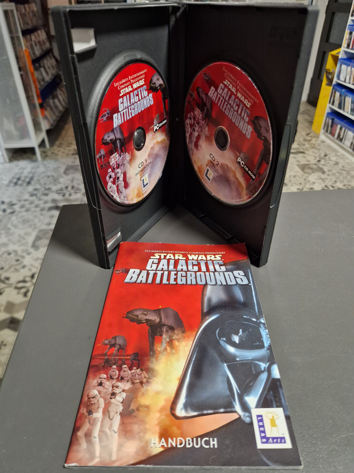 Star Wars Galactic Battlegrounds PC CD | LucasArts Strategie