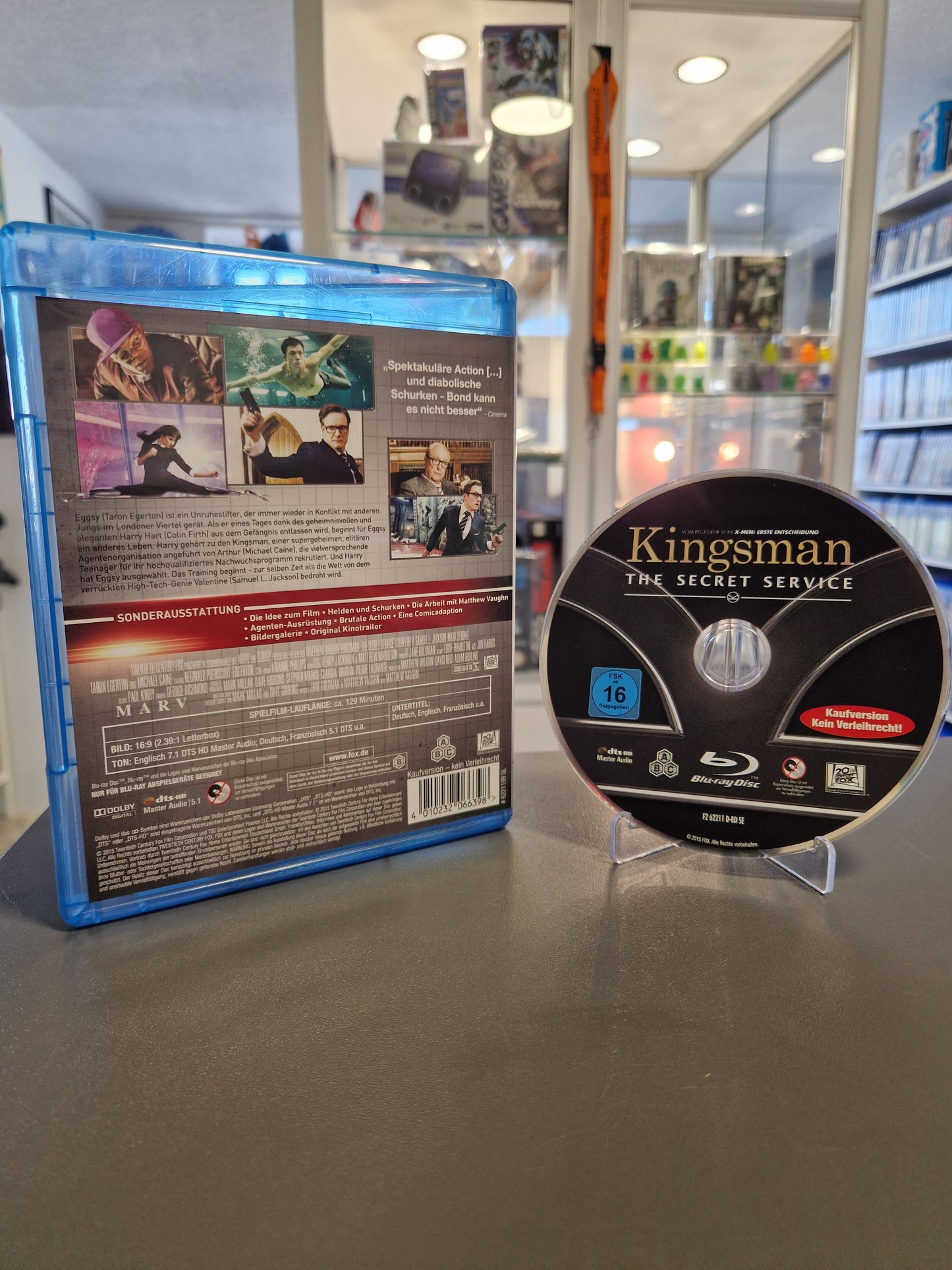 Kingsman: The Secret Service | Blu-ray | Samuel L. Jackson | Disc Kratzerfrei