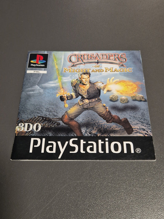 Crusaders of Might and Magic PS1 Playstation 1  Anleitung