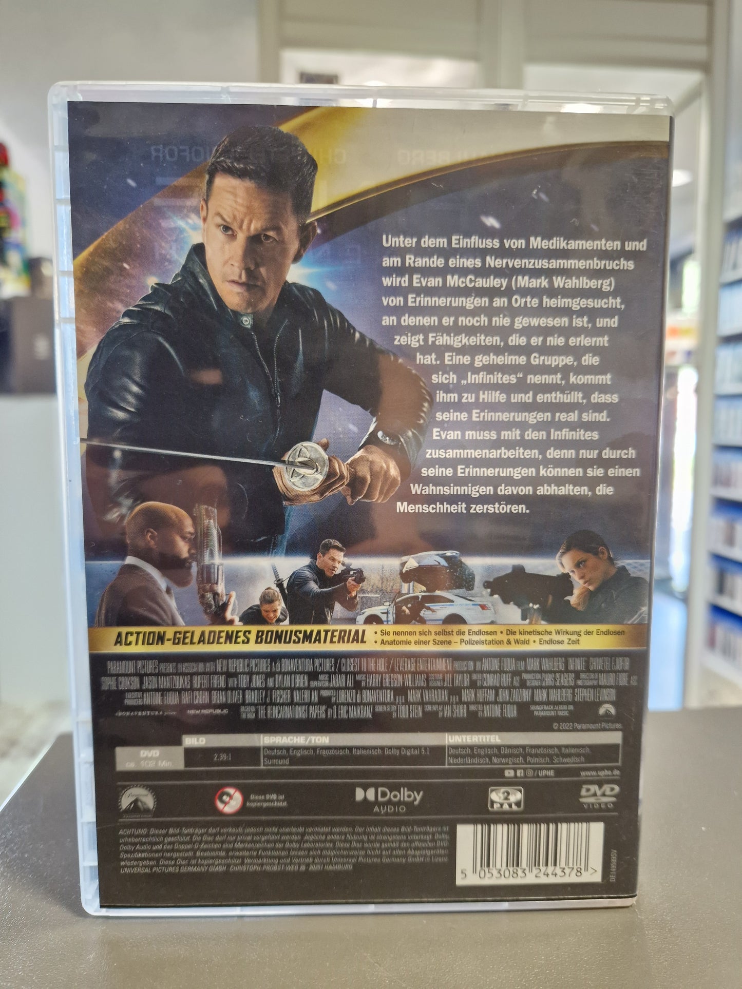 Infinite - Lebe Unendlich Mark Wahlberg DVD