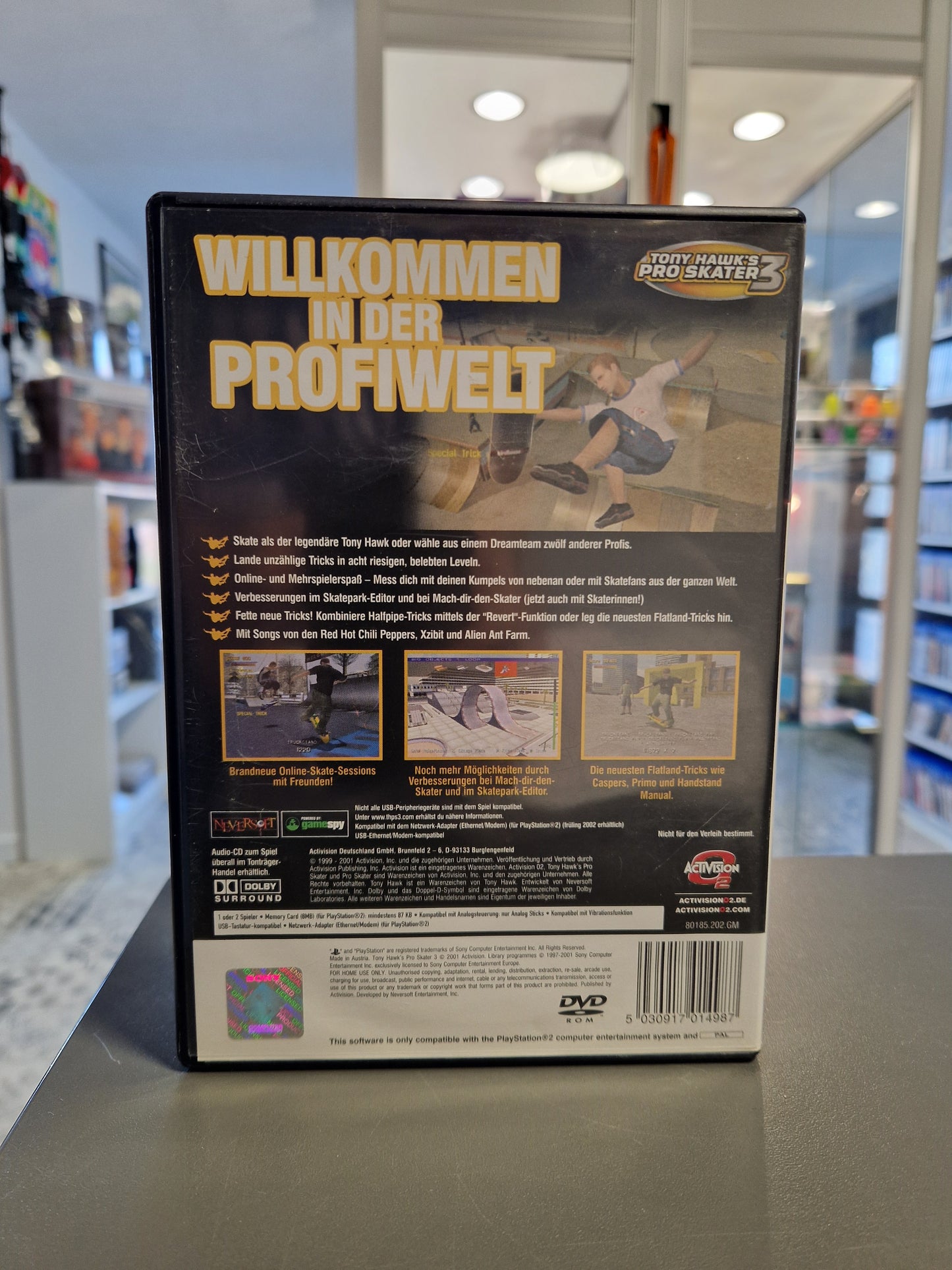 Tony Hawk's Pro Skater 3 PS2 | inkl. Anleitung & Activision-Karte | Memory Lane