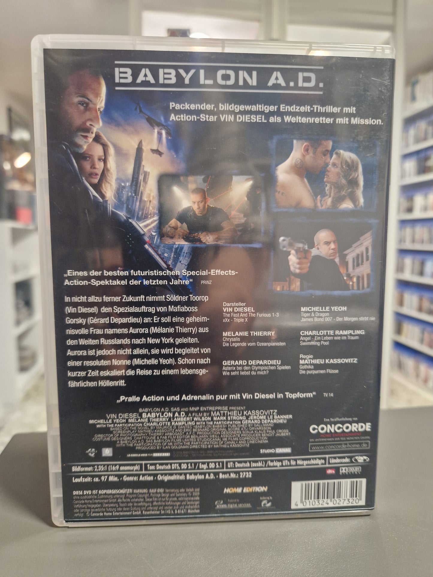 Babylon A. D. - Uncut Version | Science-Fiction Action DVD | Vin Diesel | Top Zustand