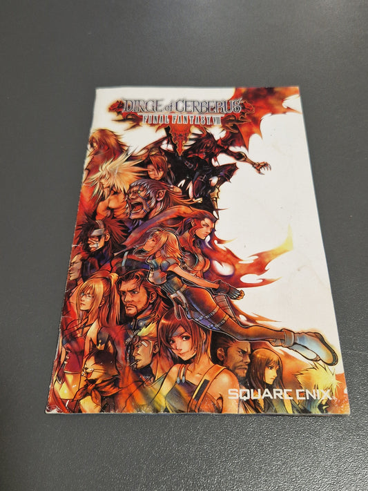 Final Fantasy Dirge Of Cerberus PS2 Playstation 2 Anleitung #