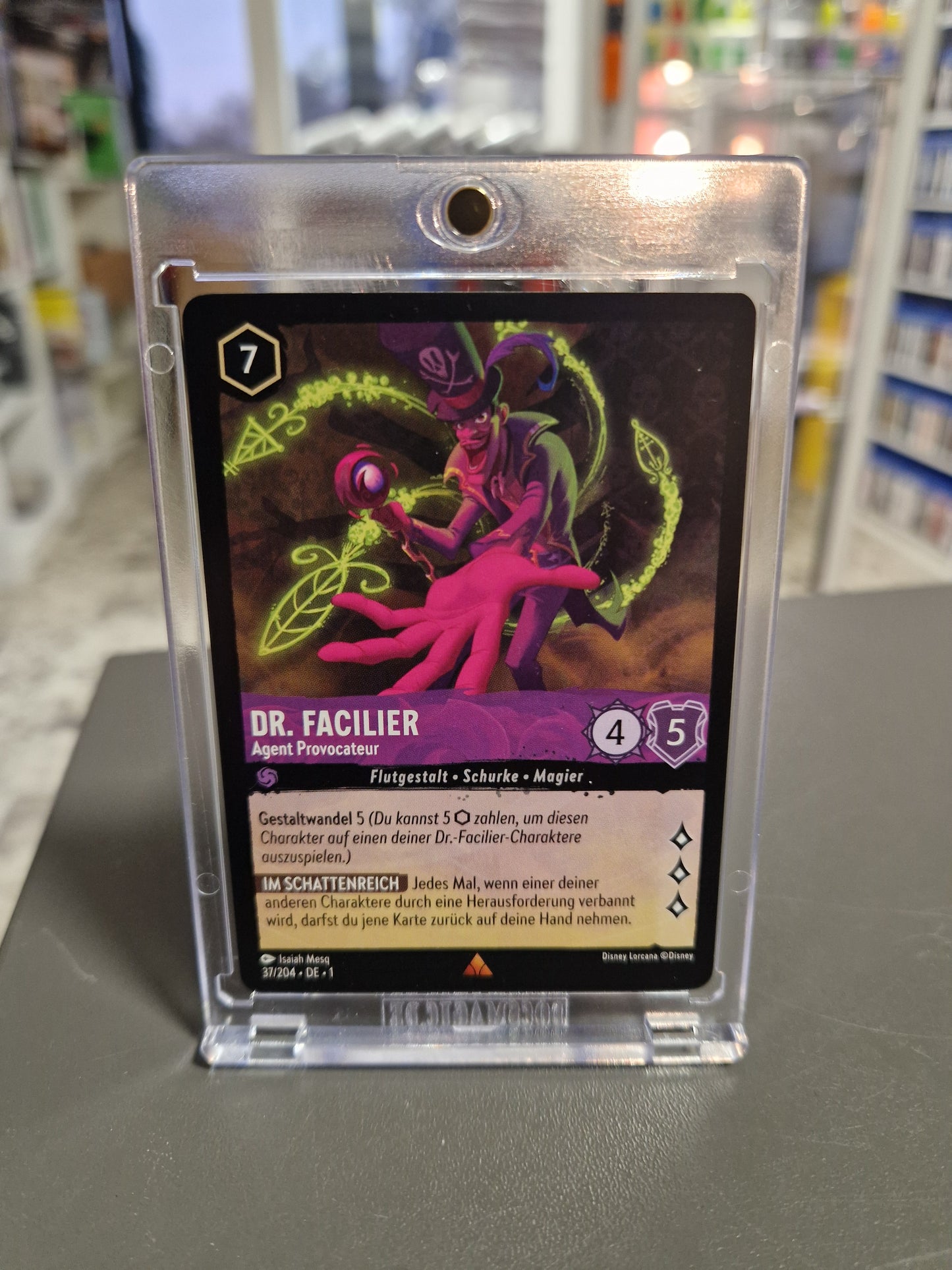 Disney Lorcana: Dr. Facilier Legendary DE | NM | Memory Lane Shop