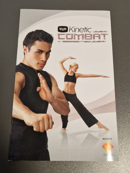Eye Toy Kinetic Combat PS2 PlayStation 2 Anleitung