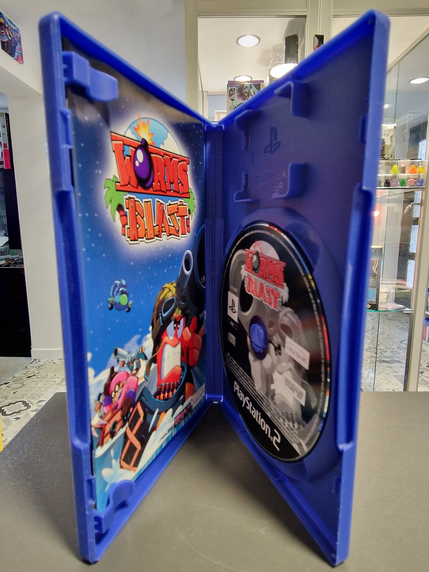 Worms Blast (PS2) Playstation 2 – Komplett & Gut erhalten (CIB) | Memory Lane