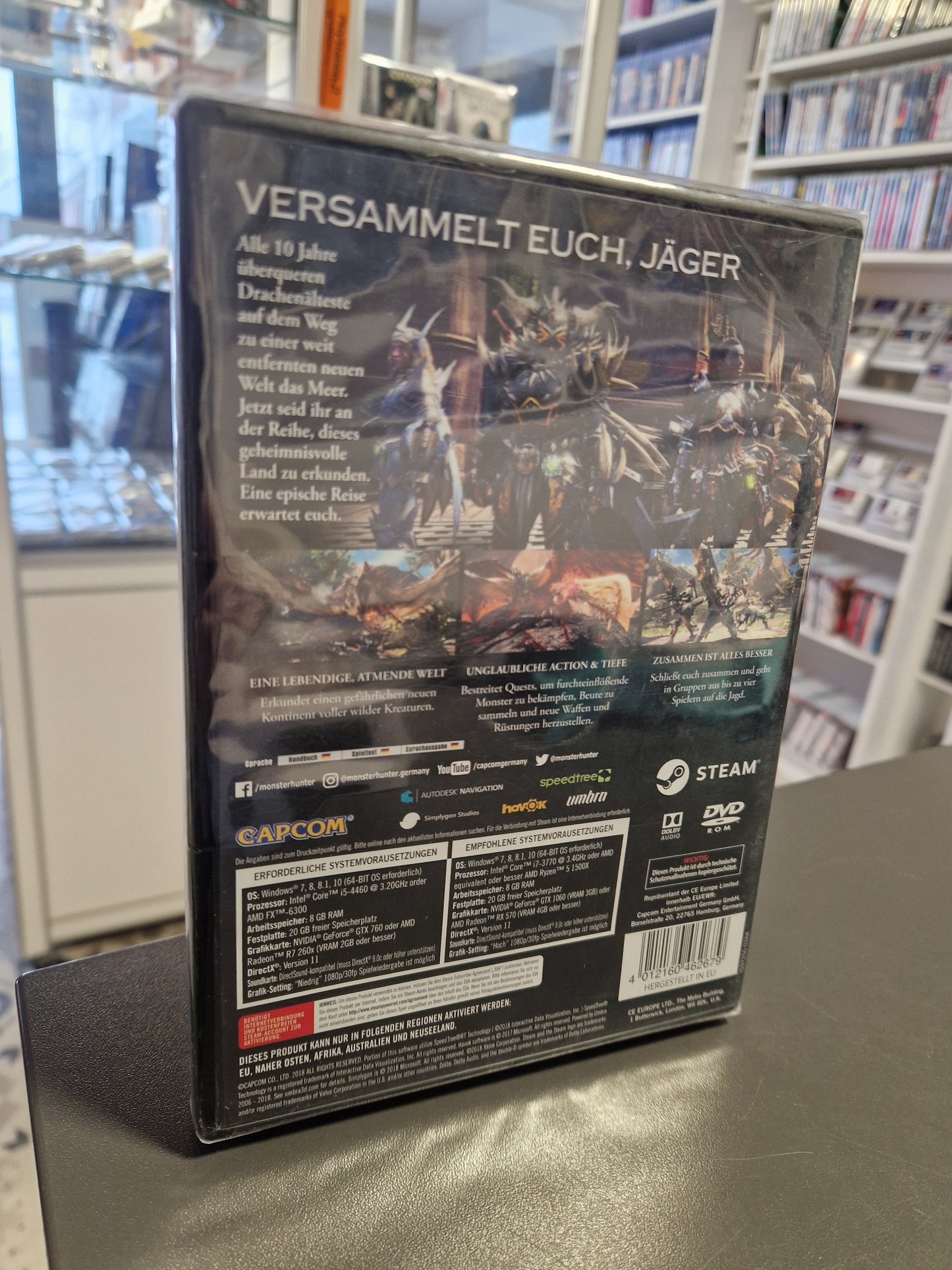 Monster Hunter World | PC Spiel | NEU & OVP | Originalversiegelt (Sealed)