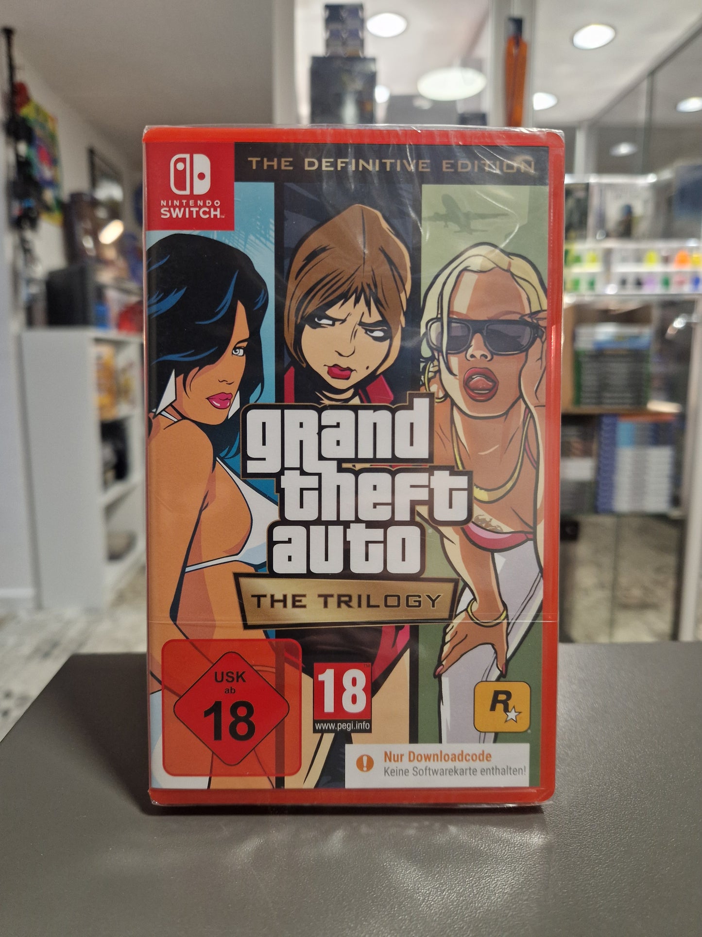 GTA Grand Theft Auto: The Trilogy The Definitive Edition - NEU Downloadcode Nintendo Switch