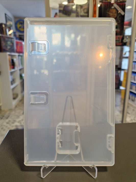 Transparente Nintendo Switch Leerhülle als Ersatzhülle.