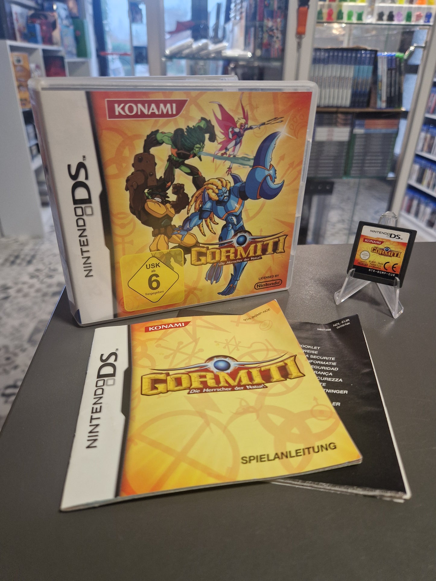 Gormiti: Die Herrscher der Natur Nintendo DS – Vollständig & Geprüft