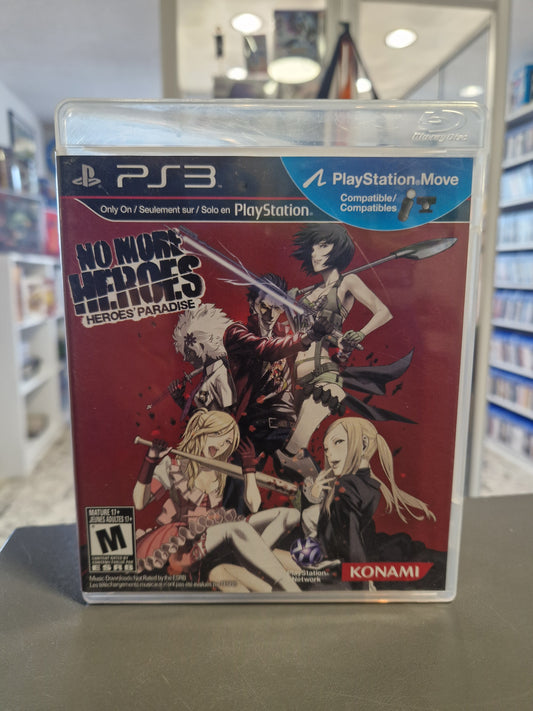 No More Heroes: Heroes' Paradise PlayStation 3 PS3 | US Import, kratzerfrei