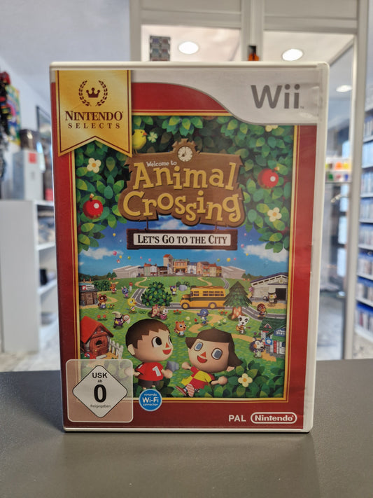 Animal Crossing: Let's Go to The City Nintendo Wii
