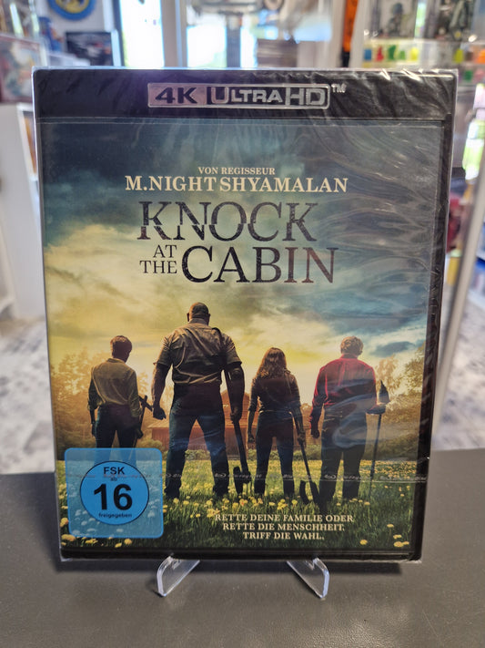 Knock at the Cabin 4K Ultra HD Blu-ray Cover Vorderseite – Memory Lane Rhauderfehn