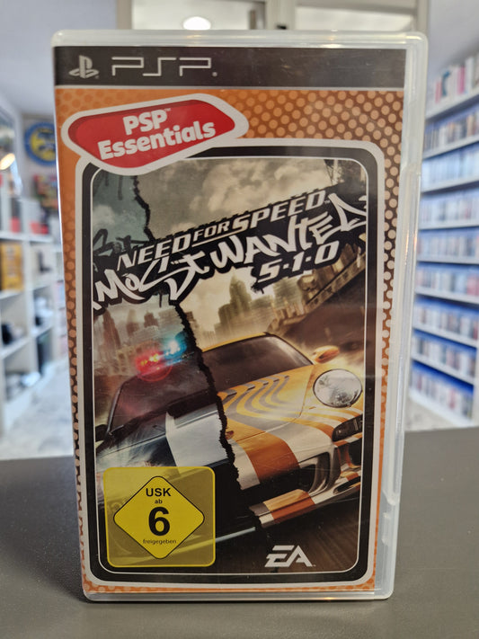 Need For Speed: Most Wanted 5-1-0 Playstation Portable