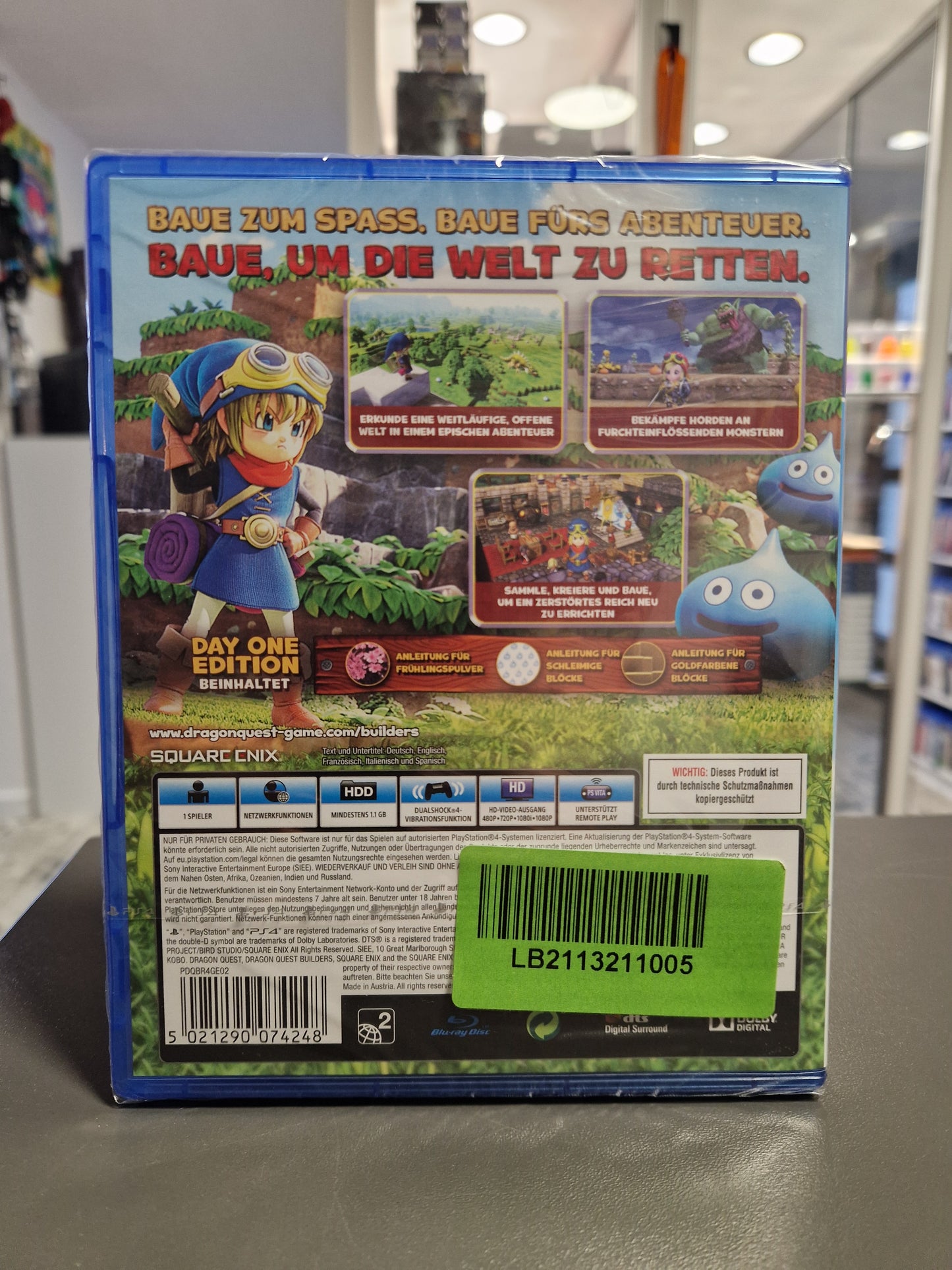 Dragon Quest Builders – Day One Edition [PS4] Playstation 4 | NEU & OVP (Sealed)