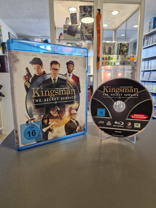 Blu-ray Kingsman: The Secret Service mit Colin Firth und Samuel L. Jackson. Hülle in sehr gutem Zustand, Disc vollkommen kratzerfrei. Geprüfte Qualität von Memory Lane in Rhauderfehn.