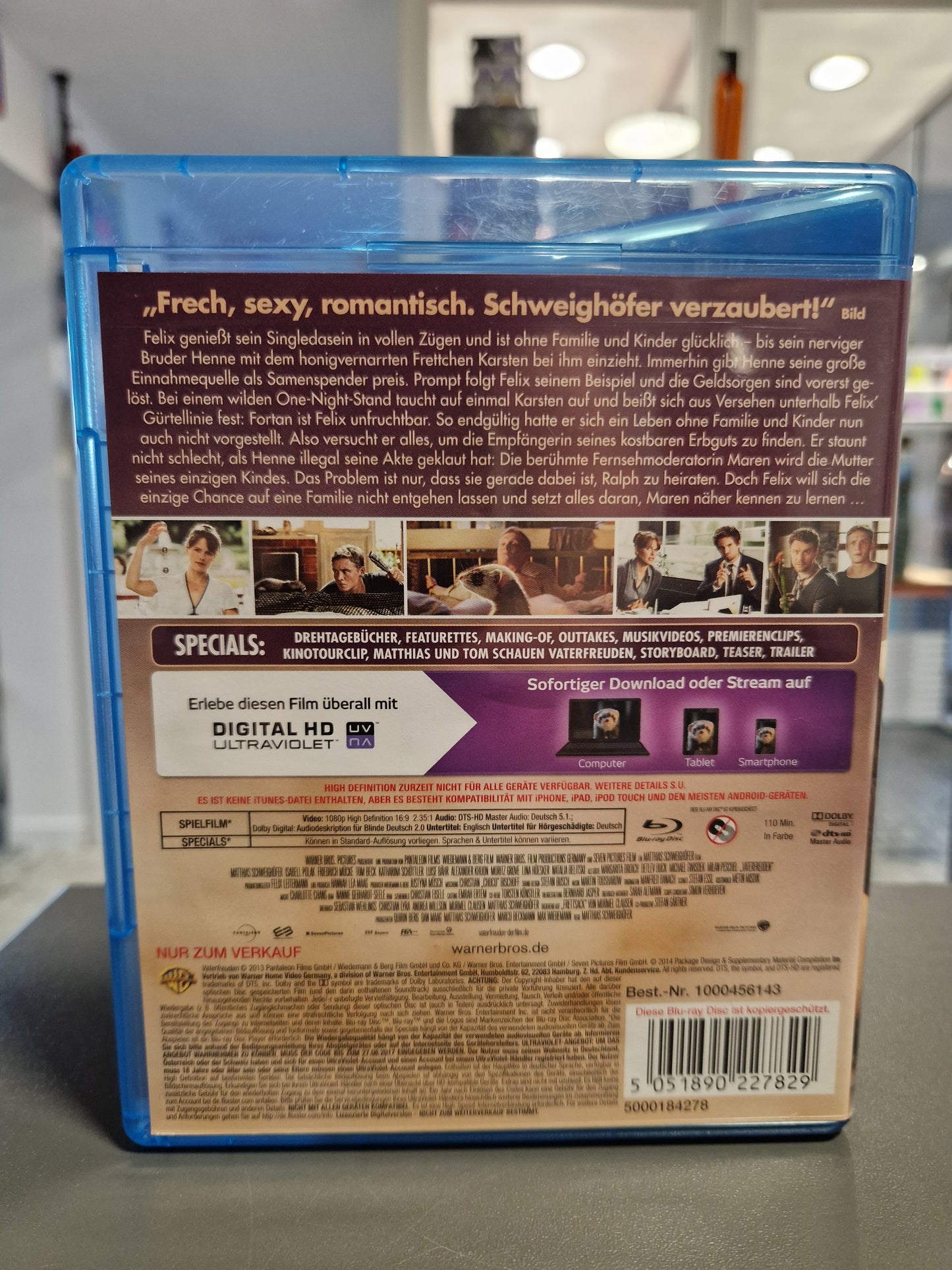Vaterfreuden [Blu-ray] – Matthias Schweighöfer | Top Zustand