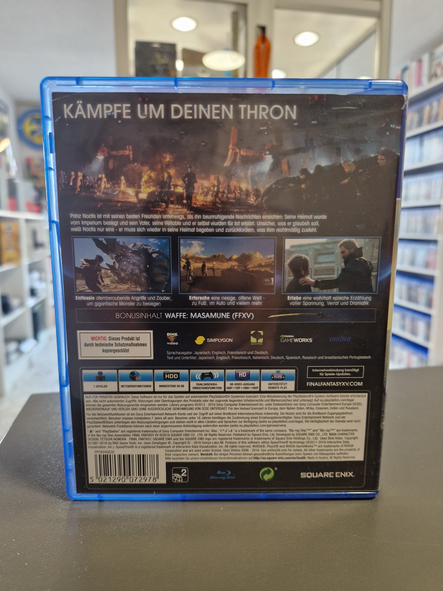 Final Fantasy XV - Day One Edition PlayStation 4