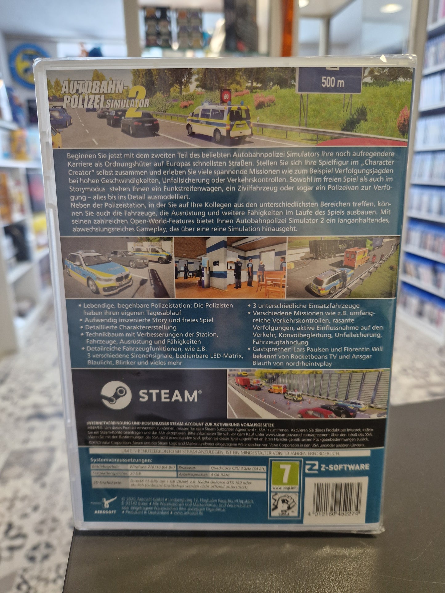 Autobahn-Polizei Simulator 2 | PC Spiel | NEU & OVP | Originalversiegelt (Sealed)