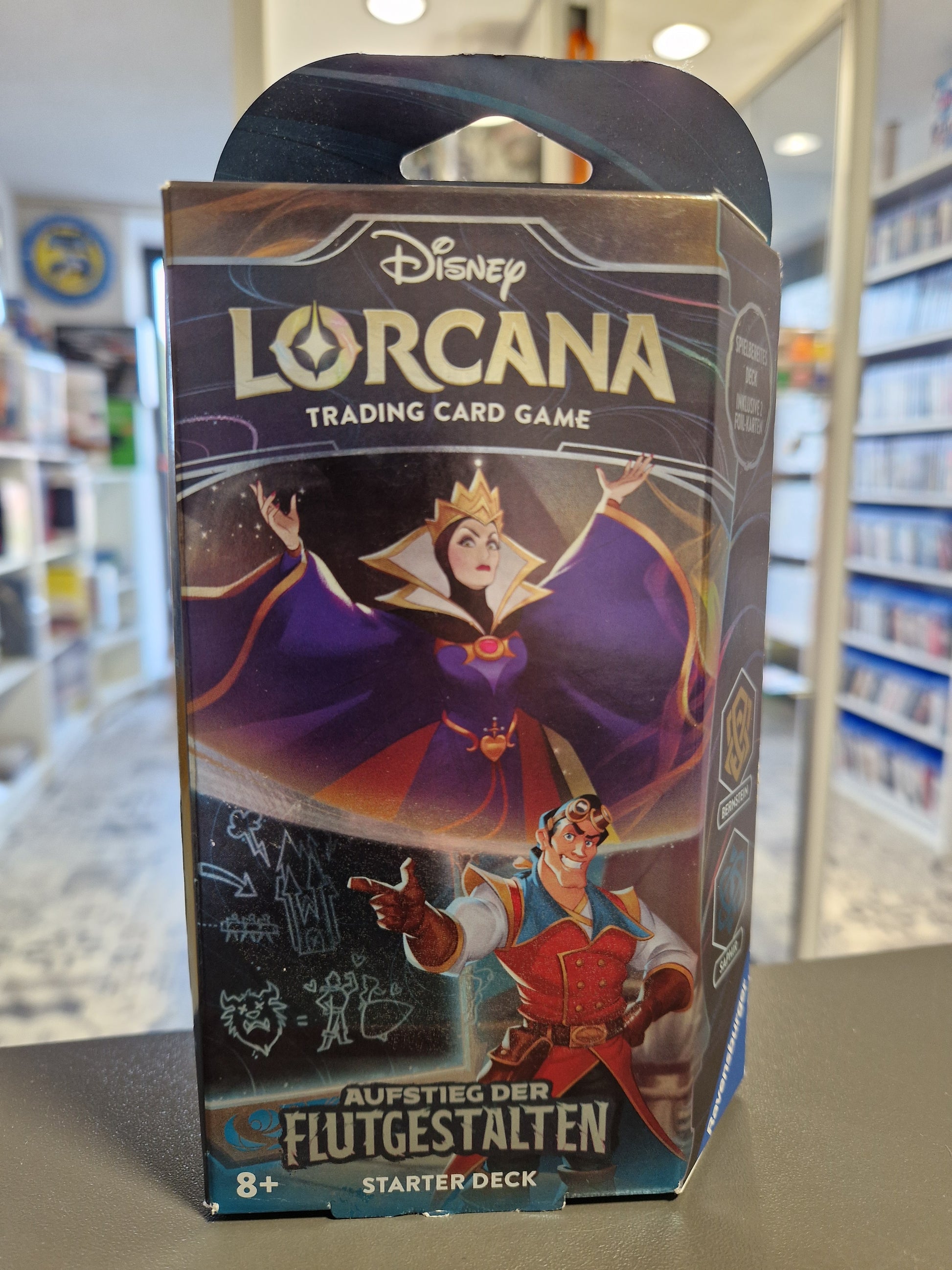 Disney Lorcana Aufstieg der Flutgestalten Starter Deck OVP NEU Memory Lane Shop